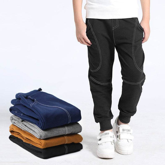 Spring & Autumn Kids Cotton Sports Pants – Comfortable Leisurewear for Active Children - Pasha