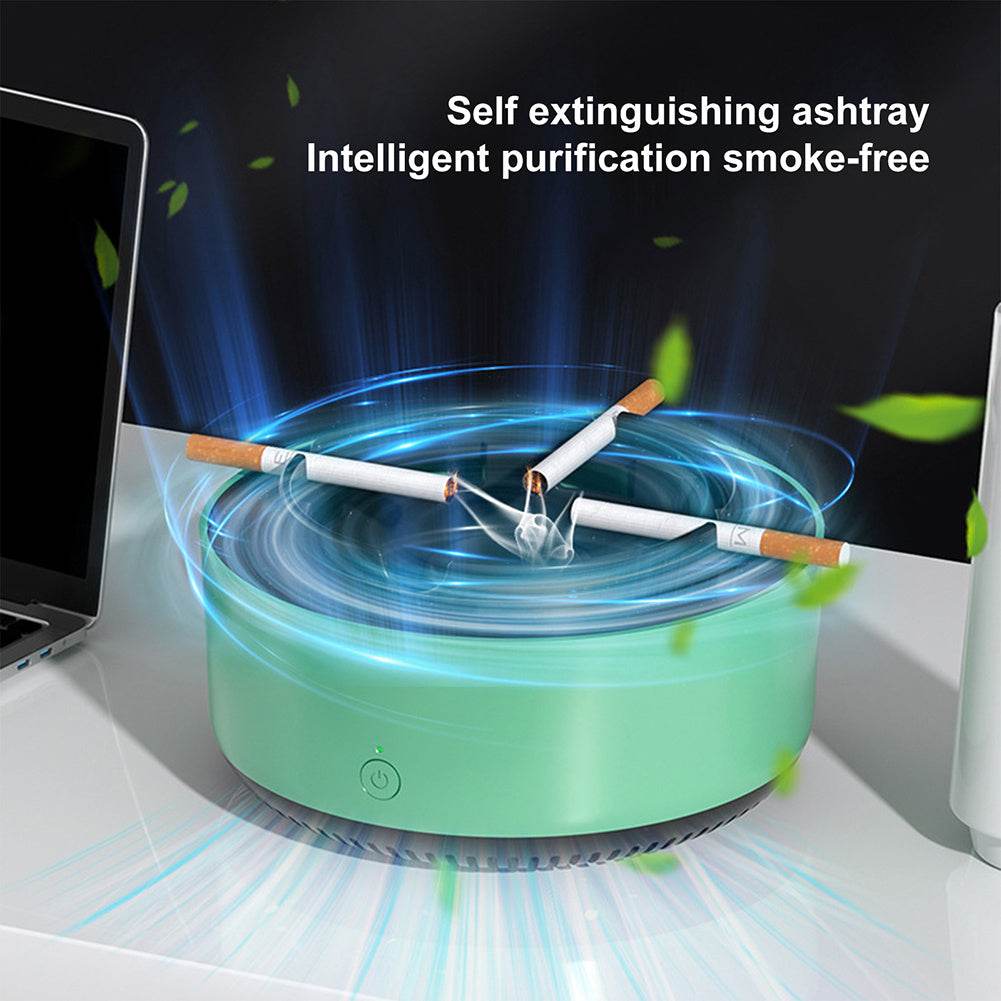 Smart Electronic Ashtray with Air Purifier - Durable & Portable Odor Eliminator - Pasha