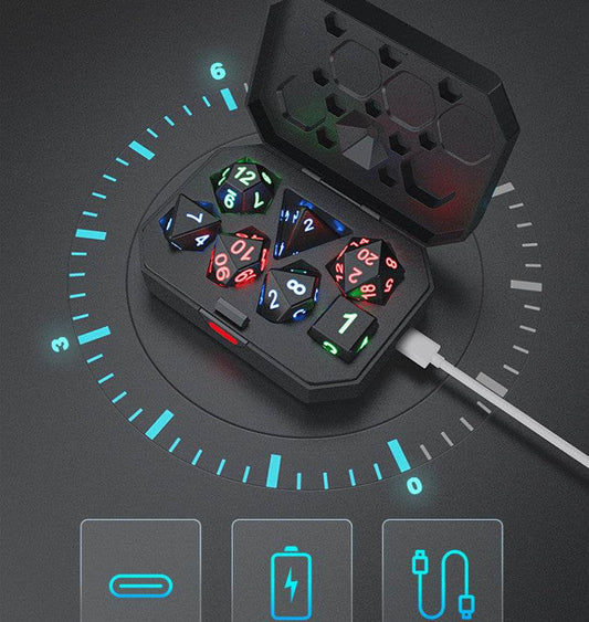 Luminous Dice - Colorful&electronic glowing entertainment - Pasha