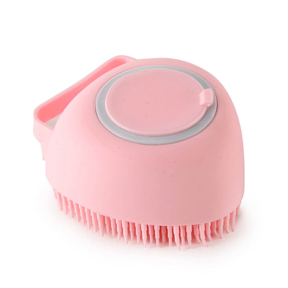 Silicone Bath Brush for Dogs and Cats – Gentle Grooming Brush - Pasha