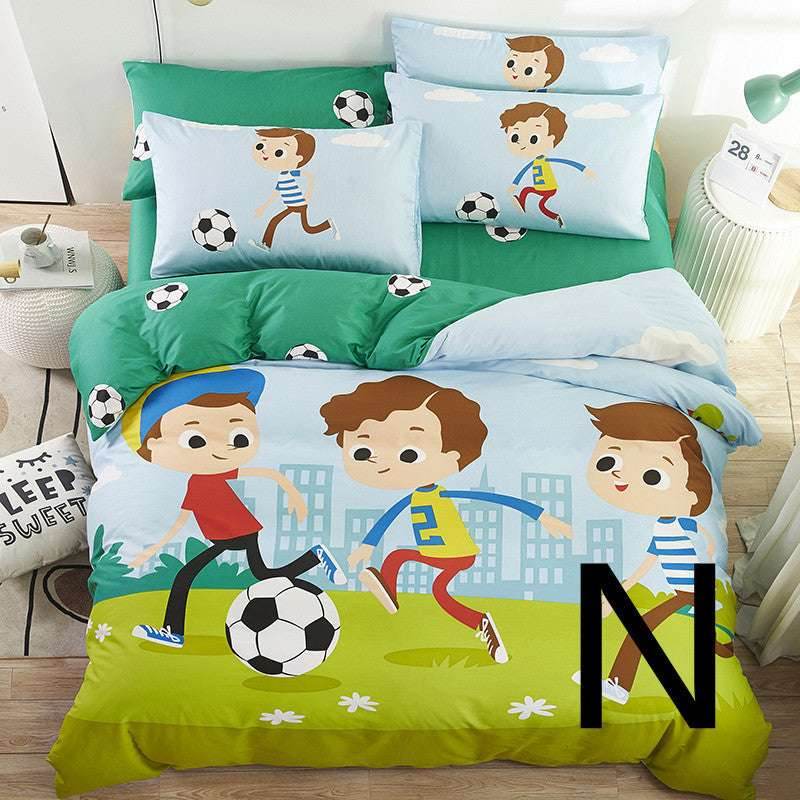 Cartoon Kids Bedding Set – Fun & Cozy Bed Sheets - Pasha
