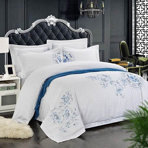 Cotton Bedding Set – Elegant 4-Piece Suite - Pasha