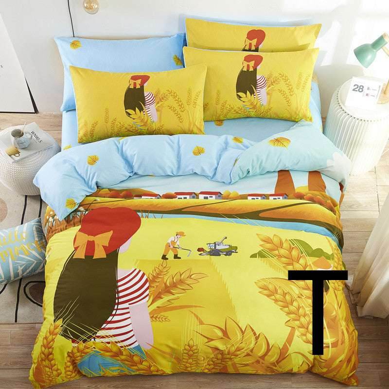 Cartoon Kids Bedding Set – Fun & Cozy Bed Sheets - Pasha