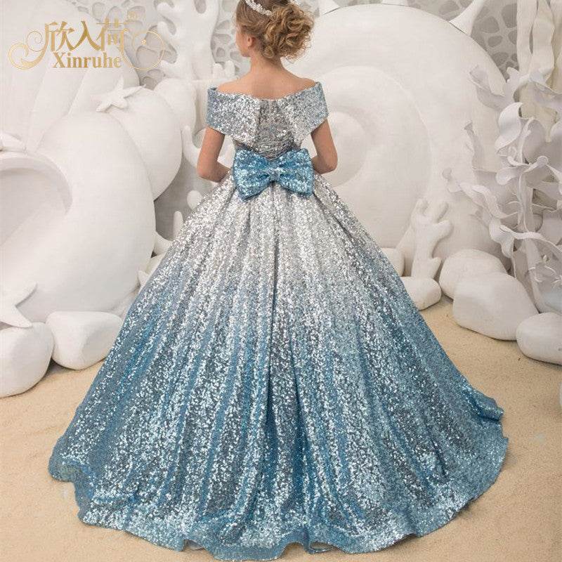 Enchanting Long-Tail Dress for Girls – Elegant and Comfortable - Pasha