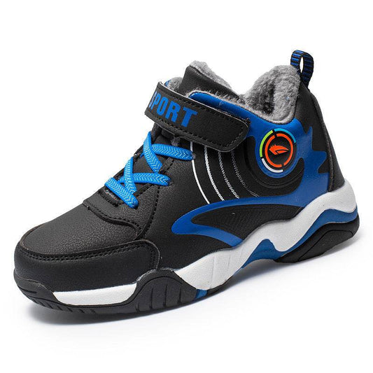 Kids' Climbing Shoes – Comfortable & Safe Cotton Shoes with Velcro Closure for Indoor & Outdoor - Pasha