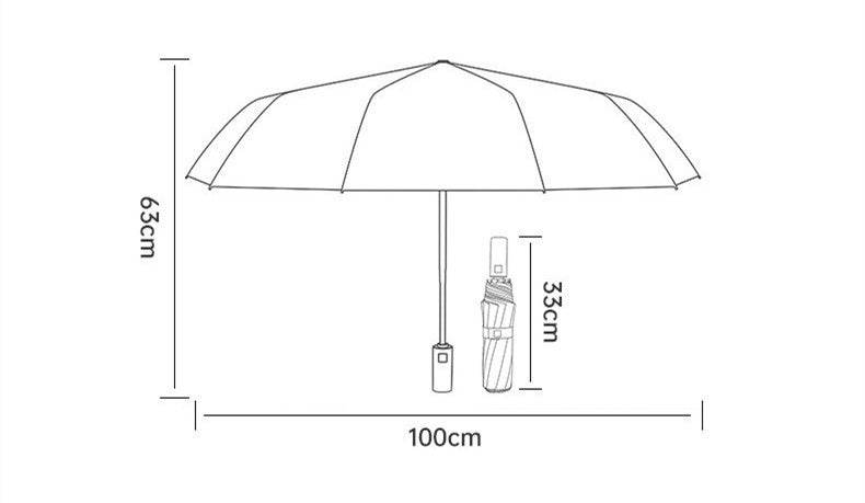 Xiaomi LED Umbrella – Automatic & Windproof - Pasha
