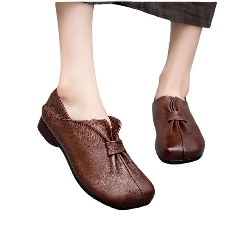 Women´s Comfortable Leather Handcrafted Pumps