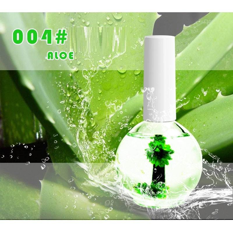 Nail Beauty Dried Flowers Nourishing Treatment Oil – Moisturizing Nail Care for Healthy Nails - Pasha