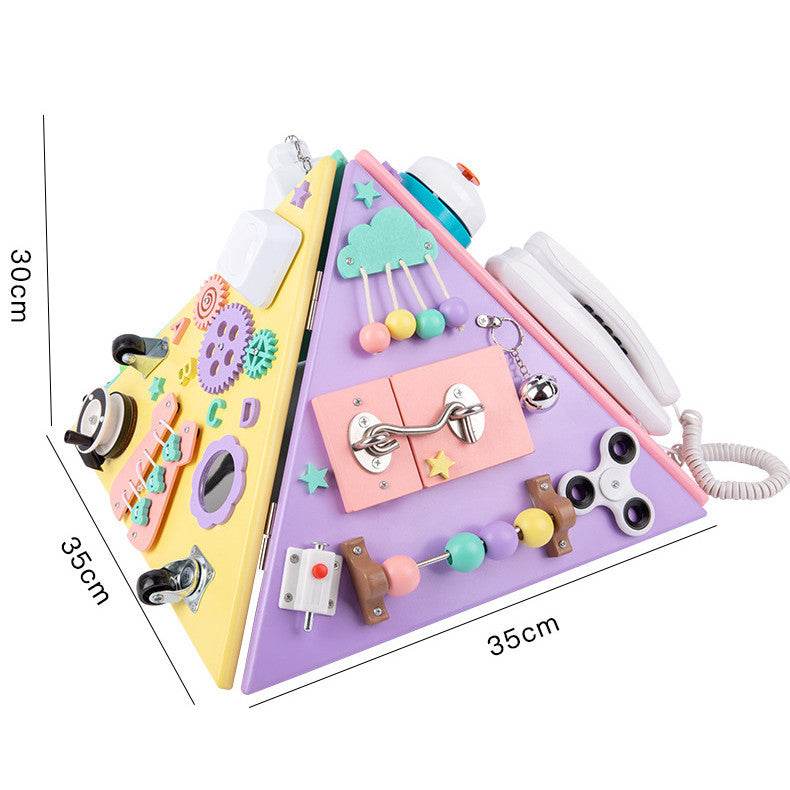 Busy Board-Pyramid educational toy - Pasha