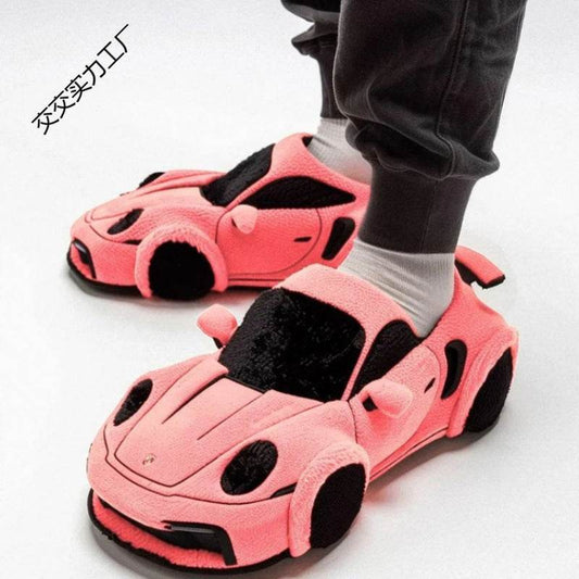 Porsche Racing Plush Car Slippers Pasha Store - Pasha
