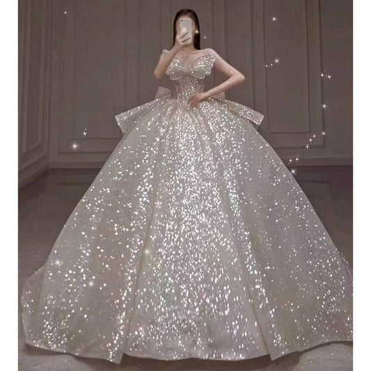 One-Shoulder Wedding Dress – Vintage-Inspired Style - Pasha