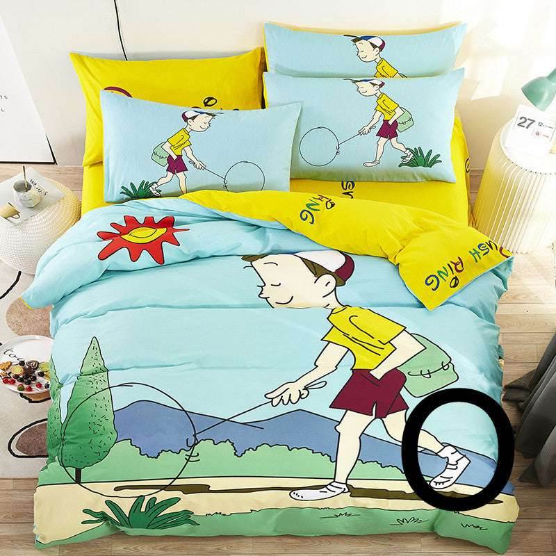 Cartoon Kids Bedding Set – Fun & Cozy Bed Sheets - Pasha