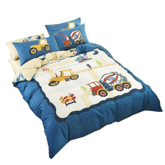 Cartoon Kids Bedding Set – Fun & Cozy Bed Sheets - Pasha