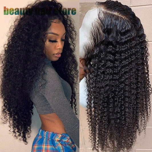 Brasilia Niche Kinky Curly Lace Front Human Hair Wig – 9A Quality, 150% Density - Pasha