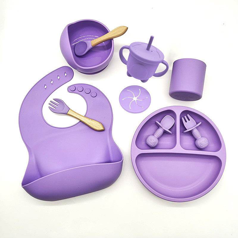Silicone Baby Feeding Set – Safe & Dishwasher Safe - Pasha