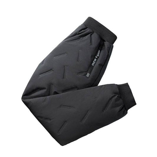 Boys Fleece Pants – Thick, Cold-Proof and Warm Bunched Feet Pants - Pasha
