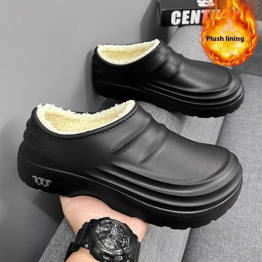 Fleece Lined Cotton Shoes for men - Pasha