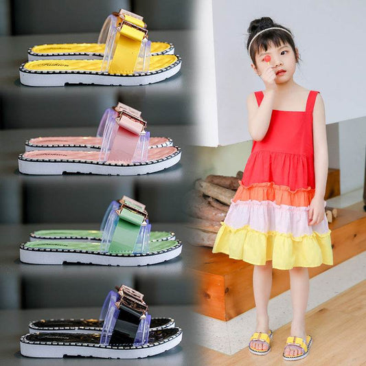 Cute Non-slip Soft Sandals for Girls – Perfect for Summer - Pasha