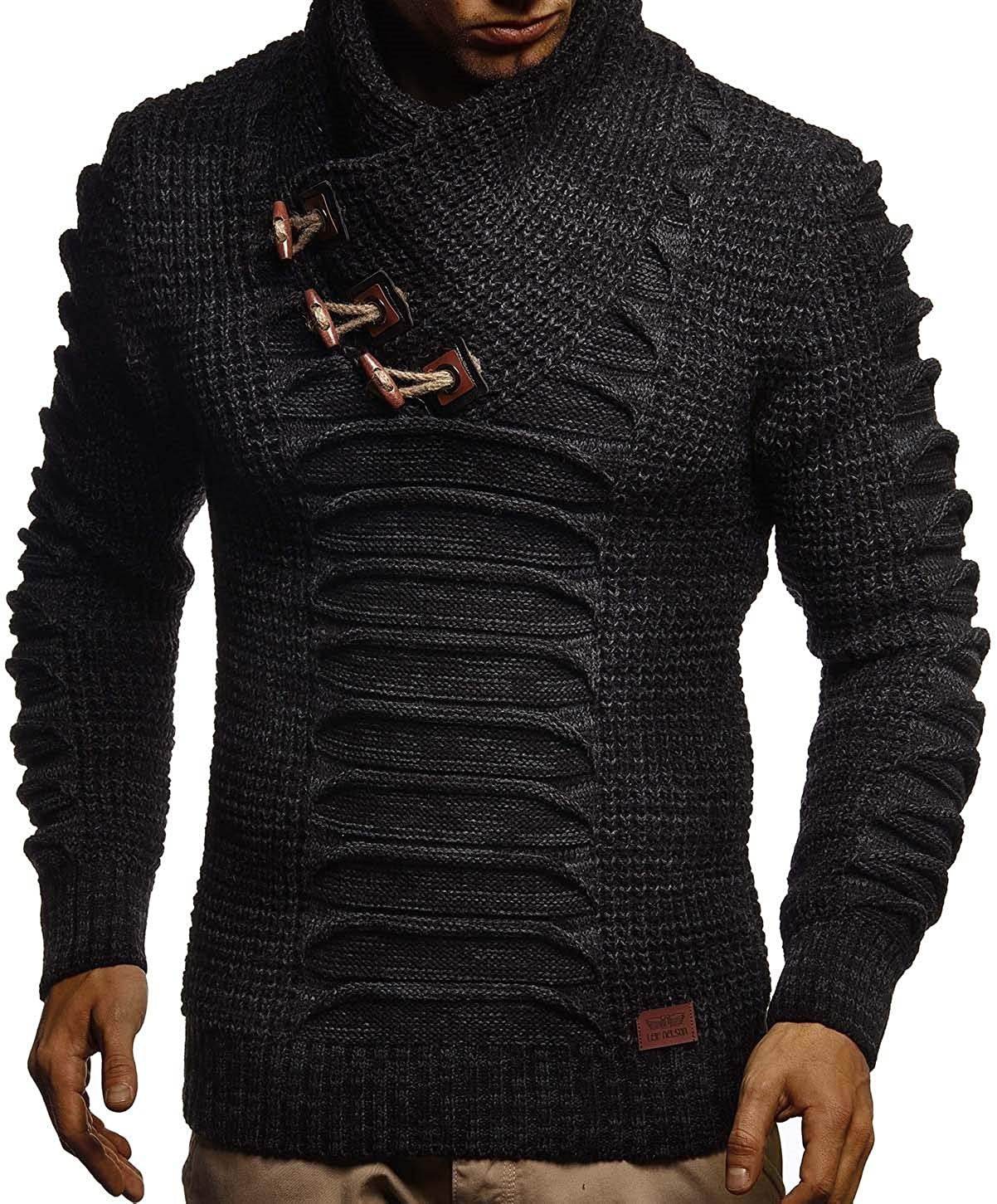 Men´s long sleeve sweater-cozy feel - Pasha