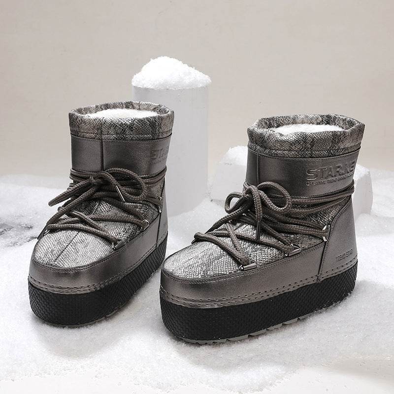 Parent-Child Platform Space Boots – Stylish Moon Boots Sleeve for Family Comfort - Pasha
