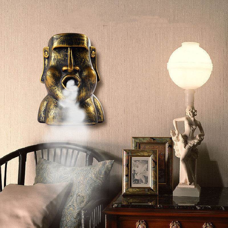 Elegant Portrait Stone USB Quiet Retro Humidifier – Ideal for Small Spaces - Pasha
