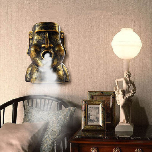 Elegant Portrait Stone USB Quiet Retro Humidifier – Ideal for Small Spaces - Pasha