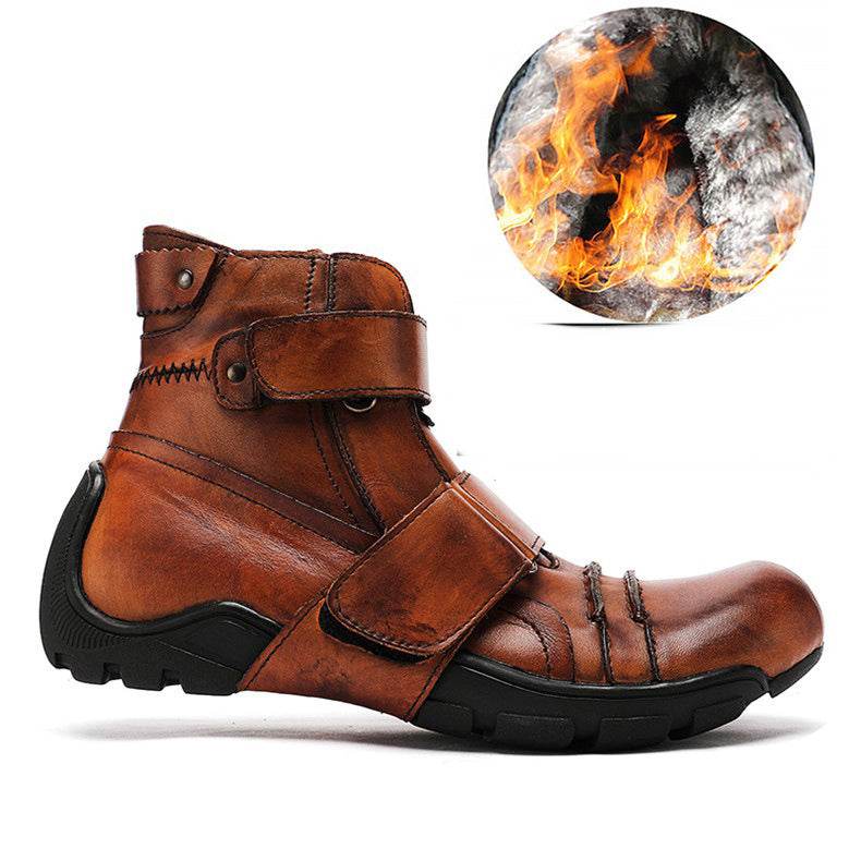 Men's Cowboy Leather Boots – Western Handcrafted Style - Pasha