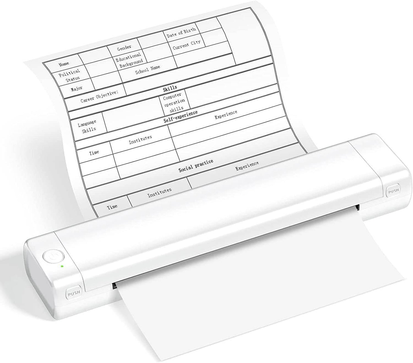 Portable Inkless Printer – Eco-Friendly & Compact - Pasha
