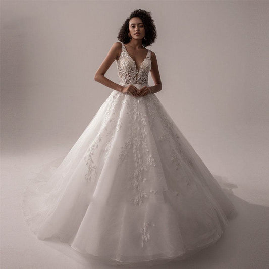 Slim Fit Wedding Dress – Modern Bride Gown - Pasha