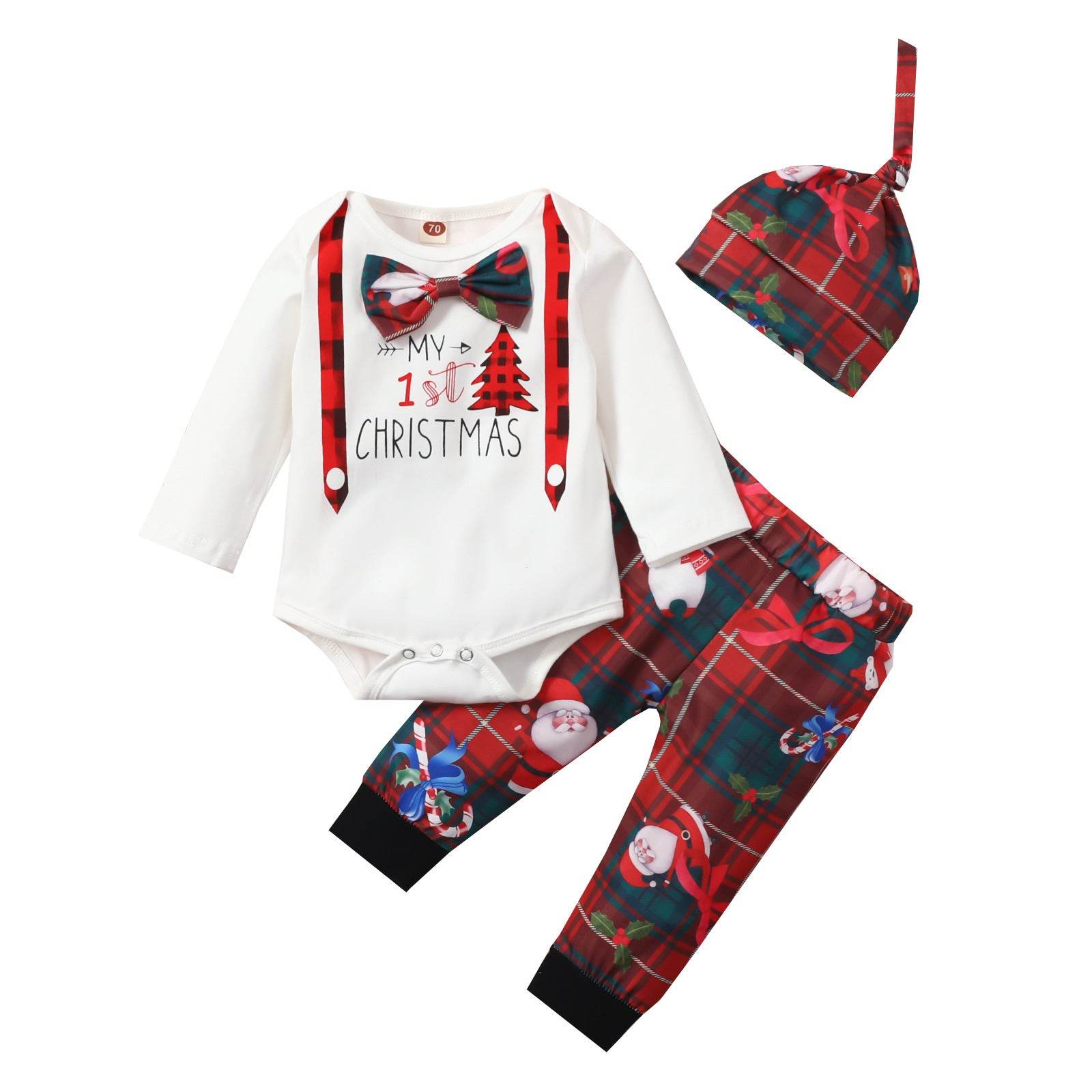 Infant Christmas Long-Sleeve Set – Cozy and Stylish Children’s Clothing - Pasha