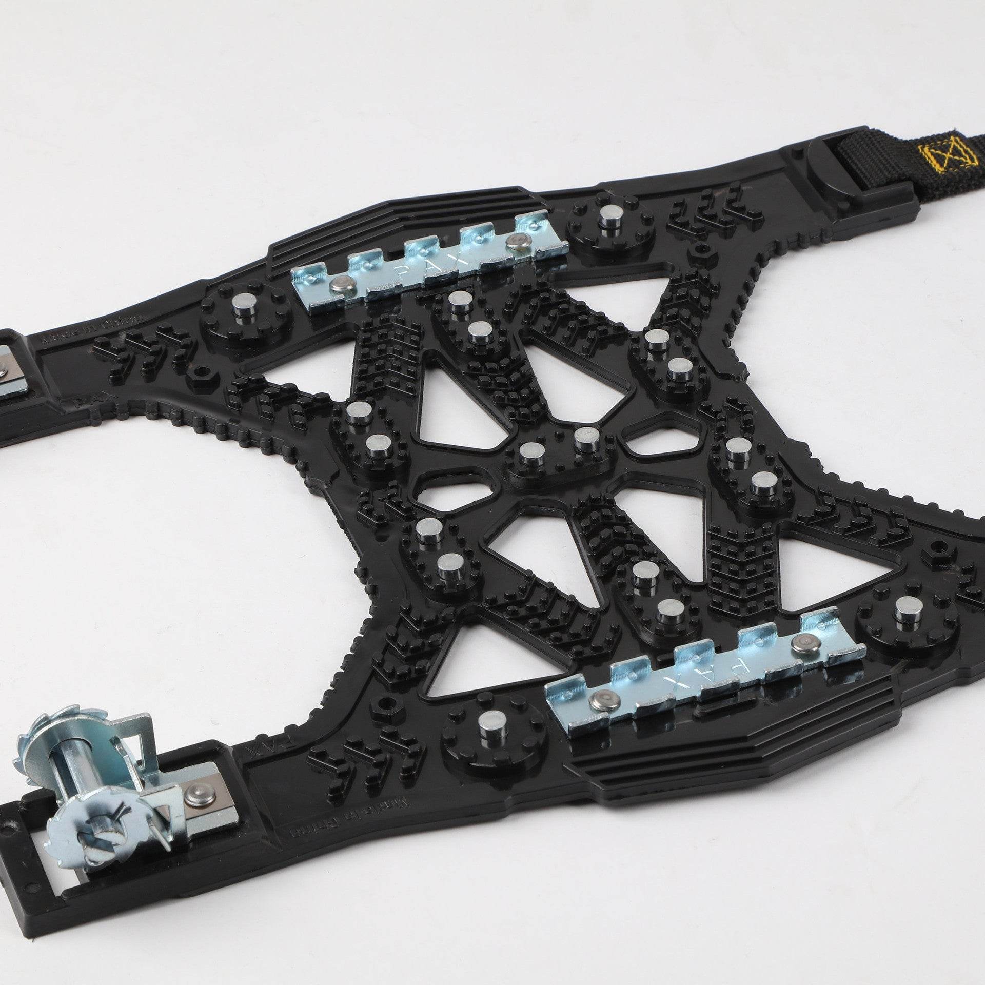 Universal Nonskid Tire Chain for Cars and SUVs – Steel Plate Traction Solution - Pasha