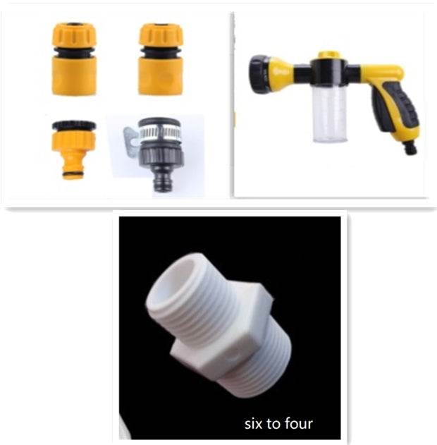 High-Pressure Car Wash Gun – 8-in-1 & Foam - Pasha