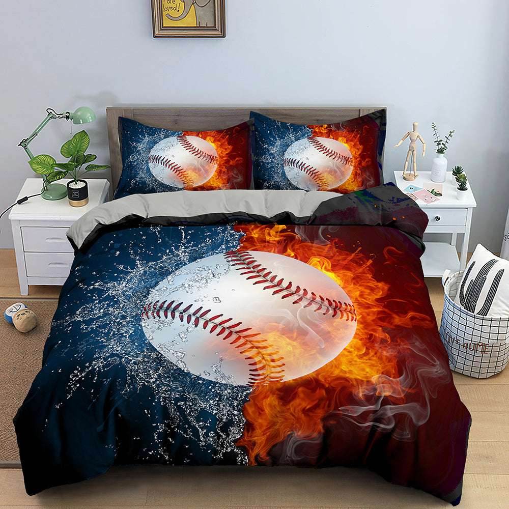 Basketball-Themed Quilt Cover Set - Pasha Store - Pasha