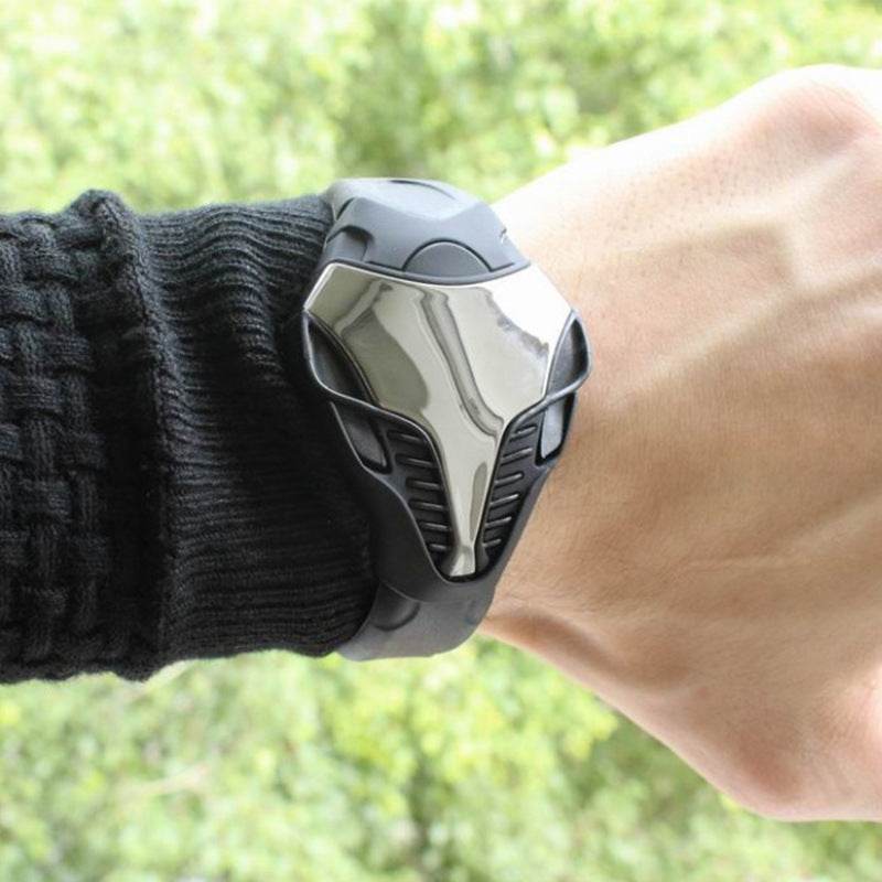 Trendy Heart-Shaped LED Watch – Waterproof Silicone Sports Watch for Students and Active Lifestyles - Pasha