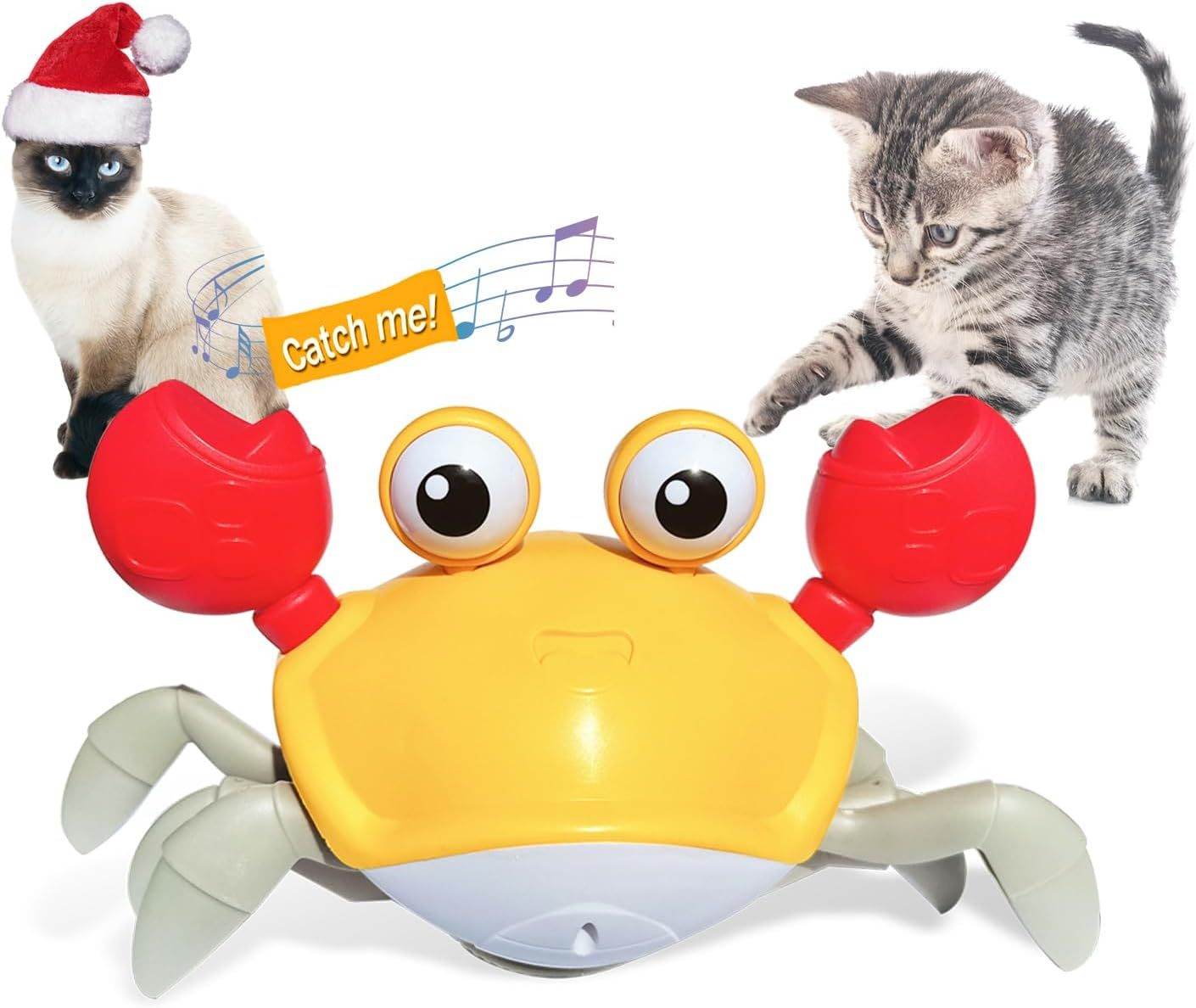 Crawling Crab Toy with Sensor – Interactive - Pasha