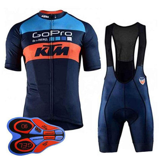 KTM Short Sleeve Bib Shorts-comfort and performance - Pasha