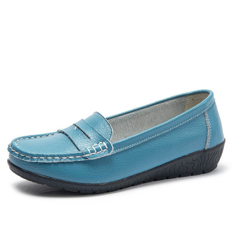 Casual Flat Heel Shoe-Nurse Shoe - Pasha