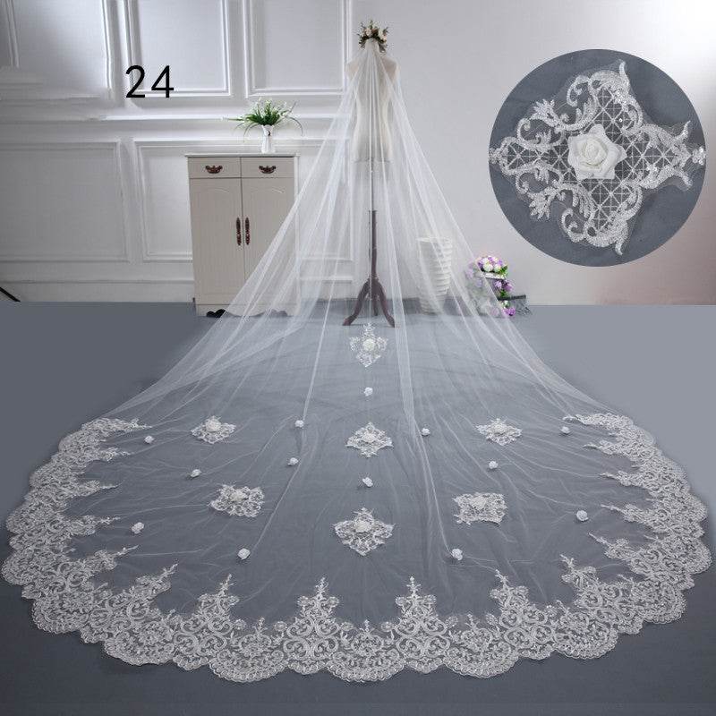 Handcrafted Wedding Veil – Custom Bridal Veils - Pasha