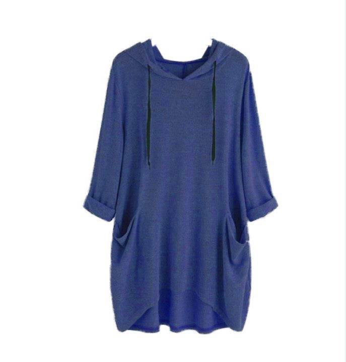 Cashmere Hoodie T-Shirt - comfort and elegance - Pasha