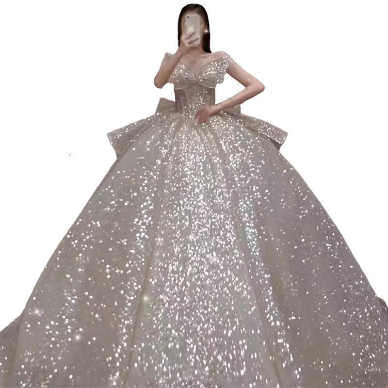 One-Shoulder Wedding Dress – Vintage-Inspired Style - Pasha