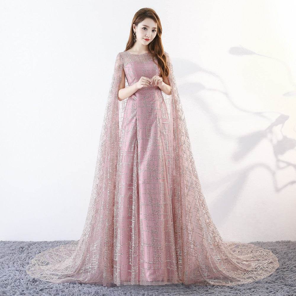 Elegant Sequin Mesh Dress – Long & Classic Style - Pasha