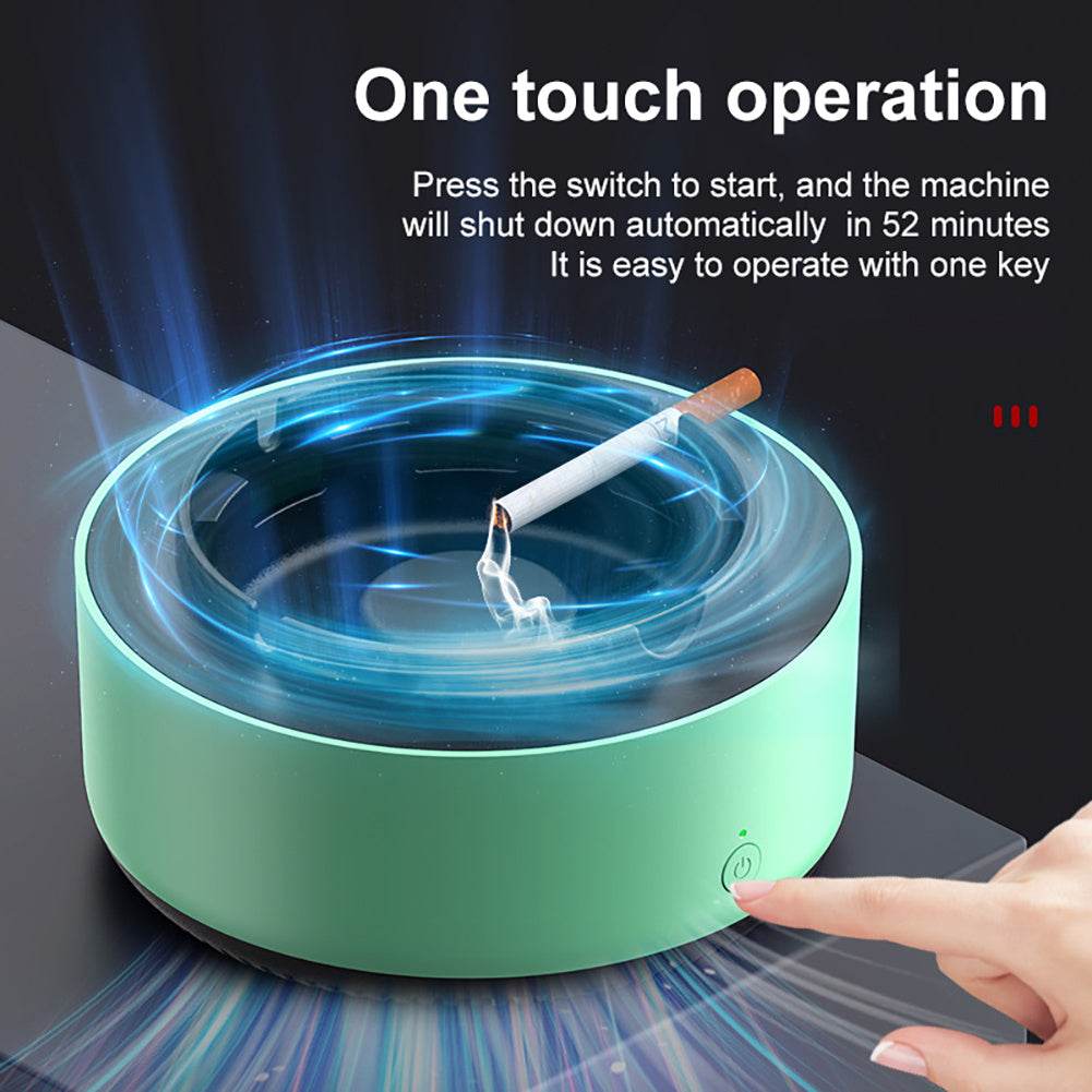 Smart Electronic Ashtray with Air Purifier - Durable & Portable Odor Eliminator - Pasha