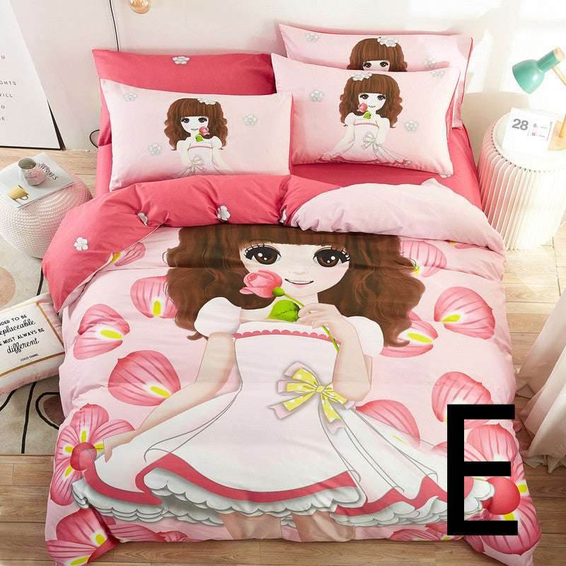 Cartoon Kids Bedding Set – Fun & Cozy Bed Sheets - Pasha