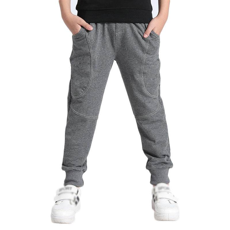 Spring & Autumn Kids Cotton Sports Pants – Comfortable Leisurewear for Active Children - Pasha