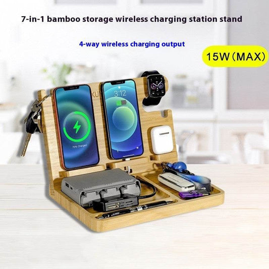 Bamboo Wireless Charger - Pasha