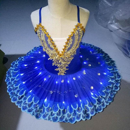 Luminous Tutu Kids Ballet Costume – Fluorescent Ballet Costumes for Girls - Pasha