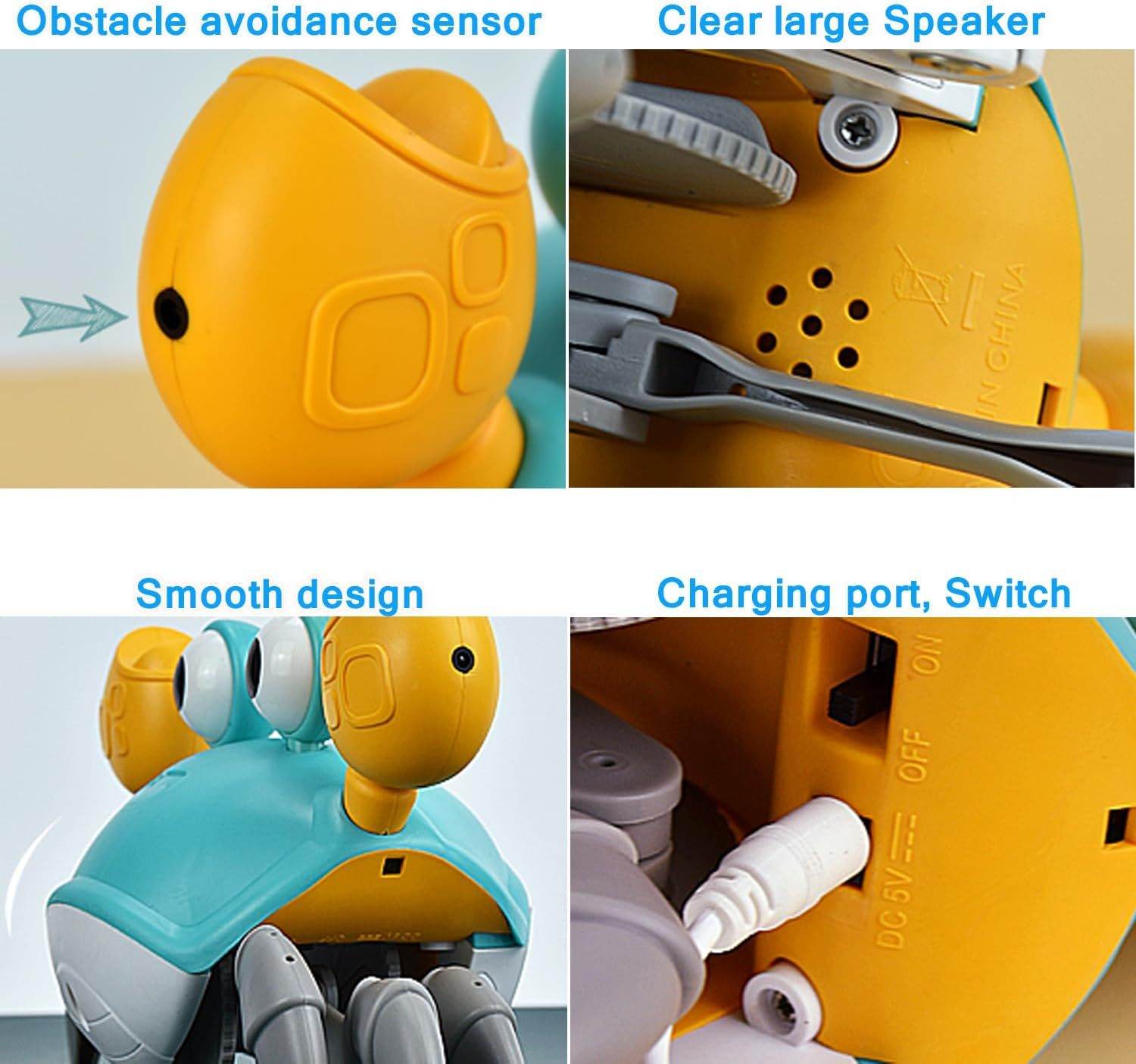 Crawling Crab Toy with Sensor – Interactive - Pasha