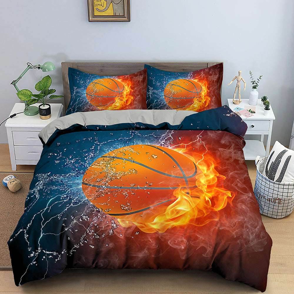 Basketball-Themed Quilt Cover Set - Pasha Store - Pasha